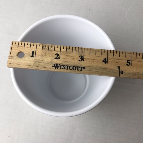 NWOT - German Pottery Matte White Planter Pot - Picture 7 of 7